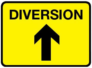 Diversion Ahead